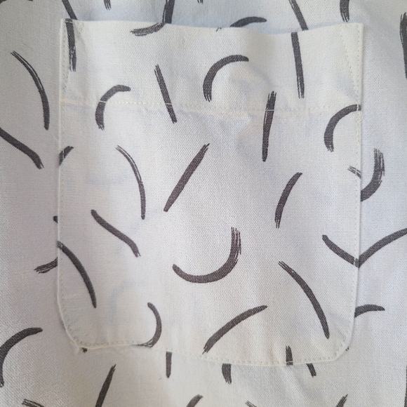 Frank & Oak long sleeve button down mens shirt - Picture 3 of 5